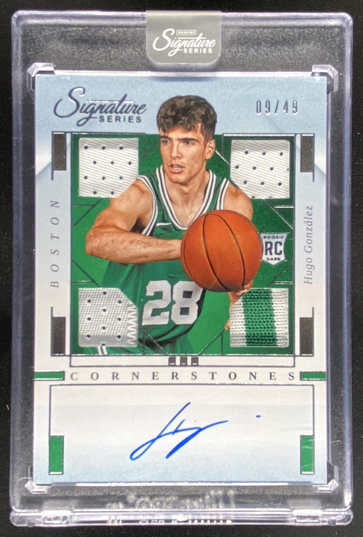 2025 Panini Signature Series Hugo Gonzalez trading card