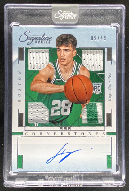 2025 Panini Signature Series Hugo Gonzalez trading card