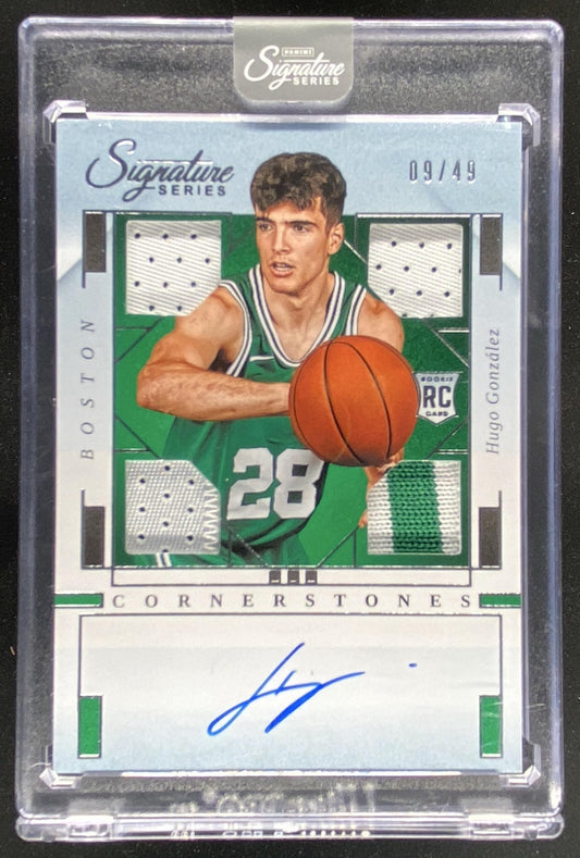 2025 Panini Signature Series Hugo Gonzalez trading card