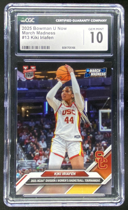 2024 Bowman University Kiki Iriafen #13 trading card