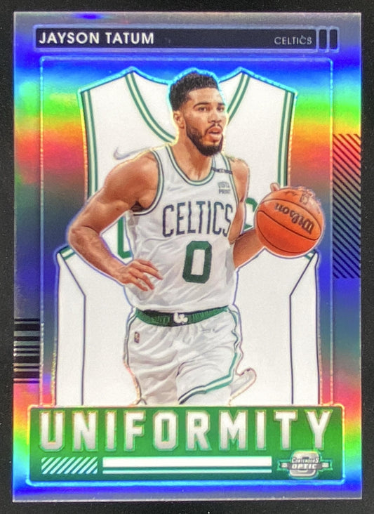 2021 Panini Contenders Optic Jayson Tatum #4 trading card