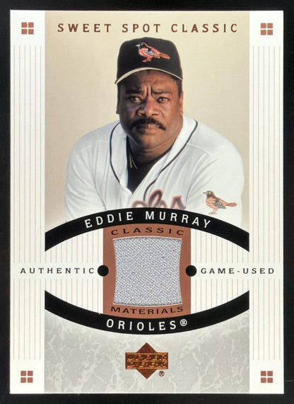 2005 Upper Deck Sweet Spot Classic Eddie Murray Jersey