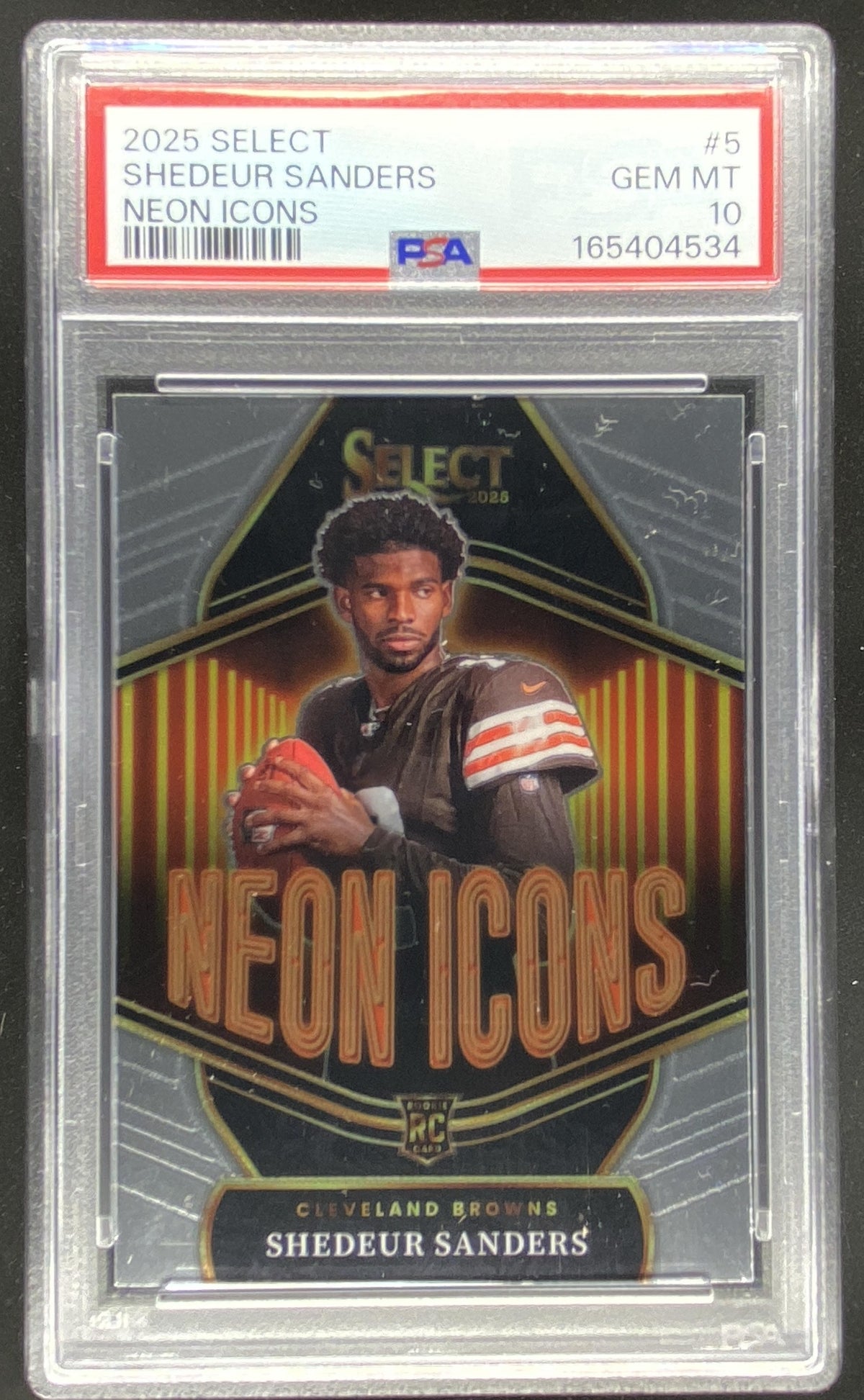 2025 Panini Select Shedeur Sanders #5 trading card
