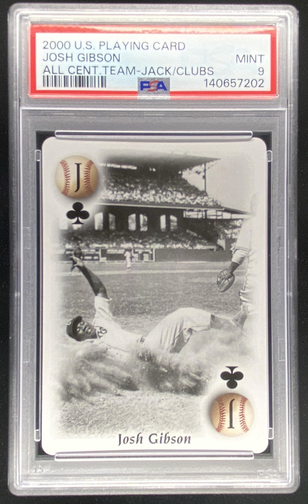 2000 US Playing Cards Walter Johnson graded PSA 10 trading card