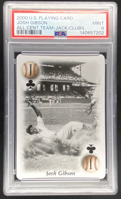 2000 US Playing Cards Walter Johnson graded PSA 10 trading card