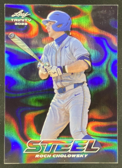 2023 Leaf Trinity Mega Box Roch Cholowsky #S-60 trading card