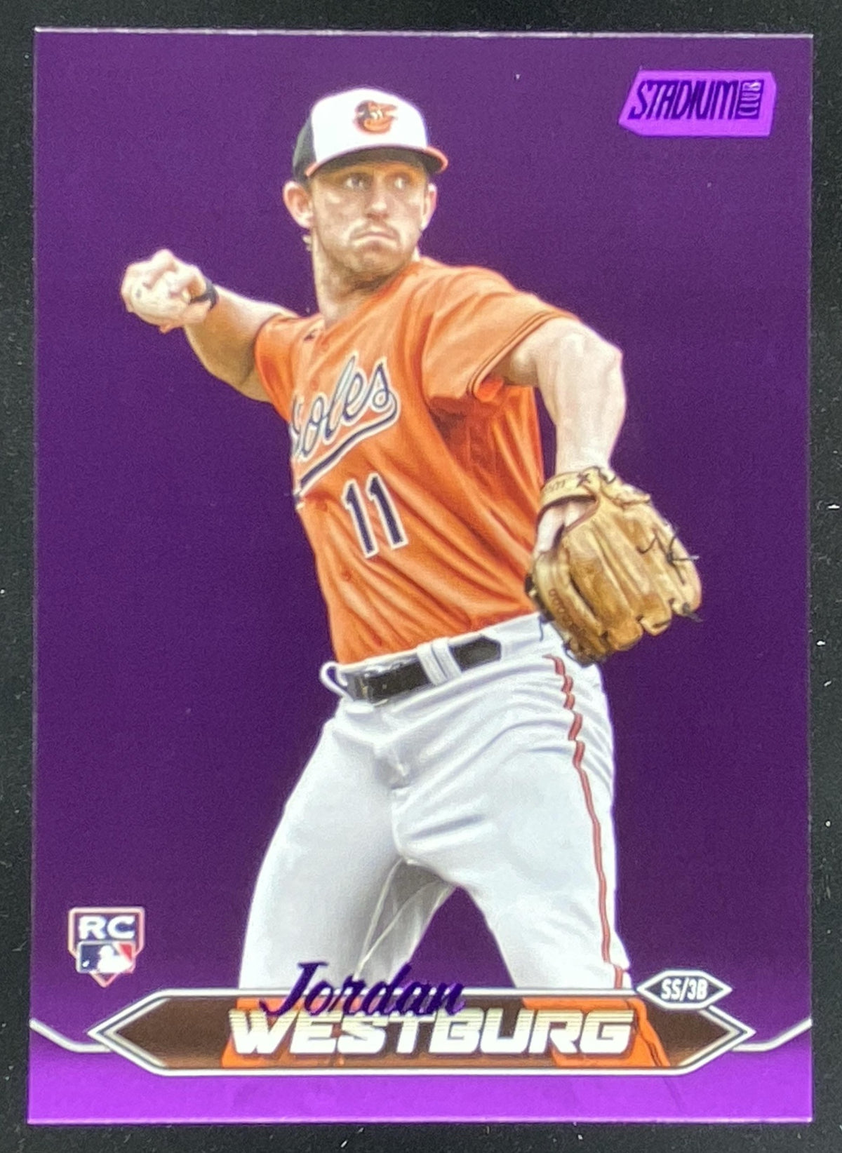 2024 Topps Stadium Club Jordan Westburg #77 trading card