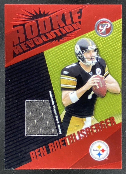 2004 Topps Pristine Ben Roethlisberger #RR-BR trading card