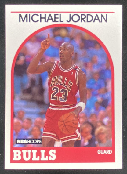 1989 Hoops Michael Jordan #200 trading card