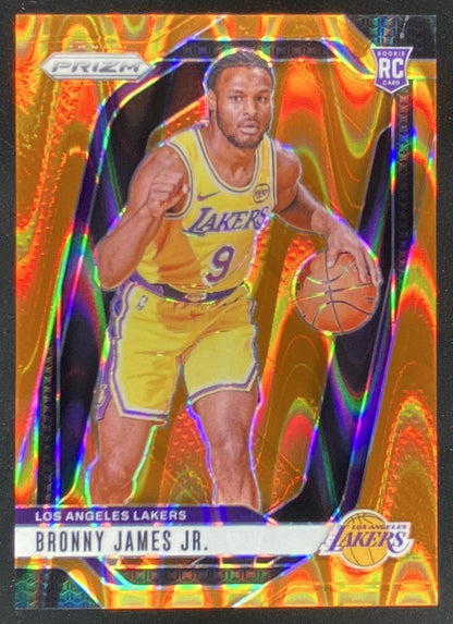 2024 Panini Prizm Bronny James Jr. trading card