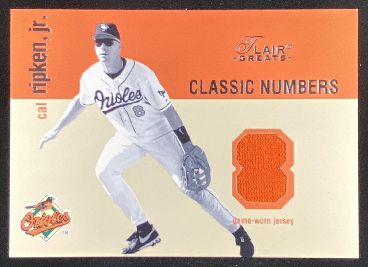 2003 Fleer Flair Greats Cal Ripken Jr. trading card