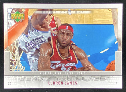 2007 Upper Deck First Edition LeBron James #BG-LJ trading card