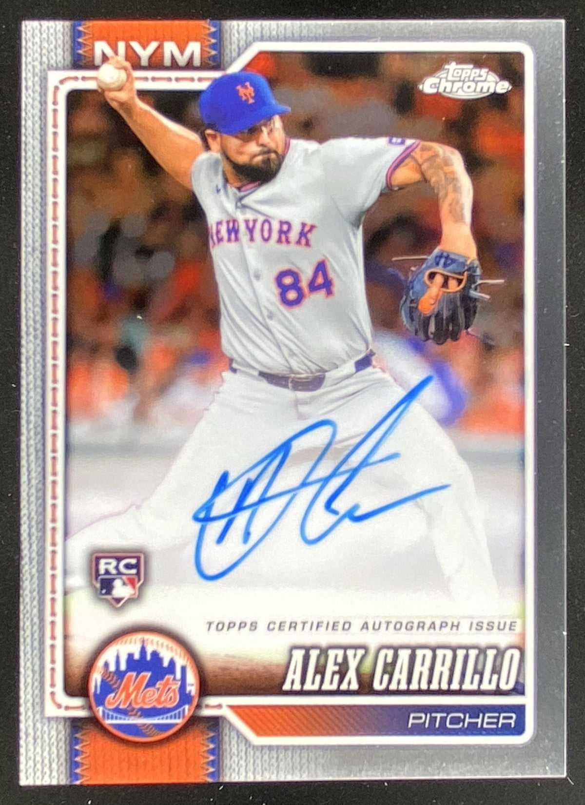 2026 Topps Chrome Alex Carrillo #RA-AC trading card