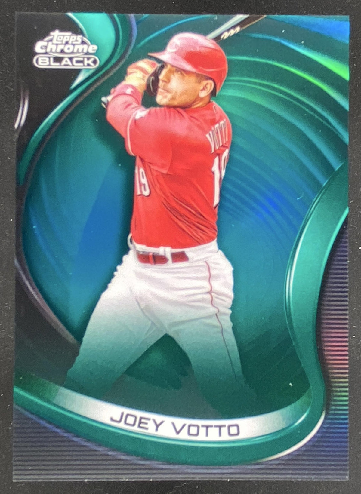 2022 Topps Chrome Black Joey Votto #50 trading card