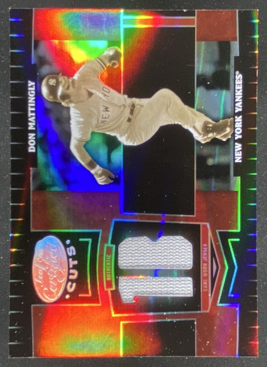 2004 Leaf Certified Cuts Don Mattingly #236 trading card