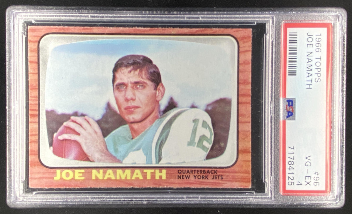 1966 Topps Joe Namath #96 graded PSA 4 trading card