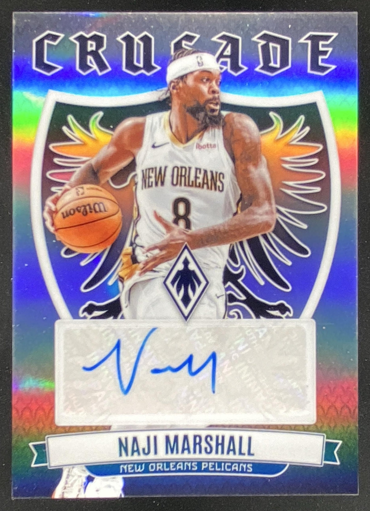 2023 Panini Phoenix Naji Marshall trading card