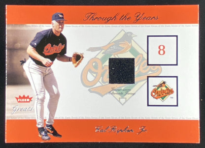 2002 Fleer Greats of the Game Cal Ripken Jr. trading card