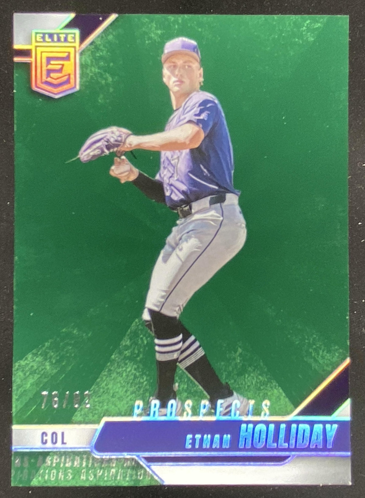 2026 Panini Donruss Elite Ethan Holliday #136 trading card