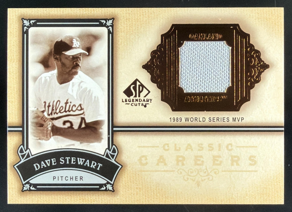 2005 SP Legendary Cuts Classic Careers Dave Stewart trading card