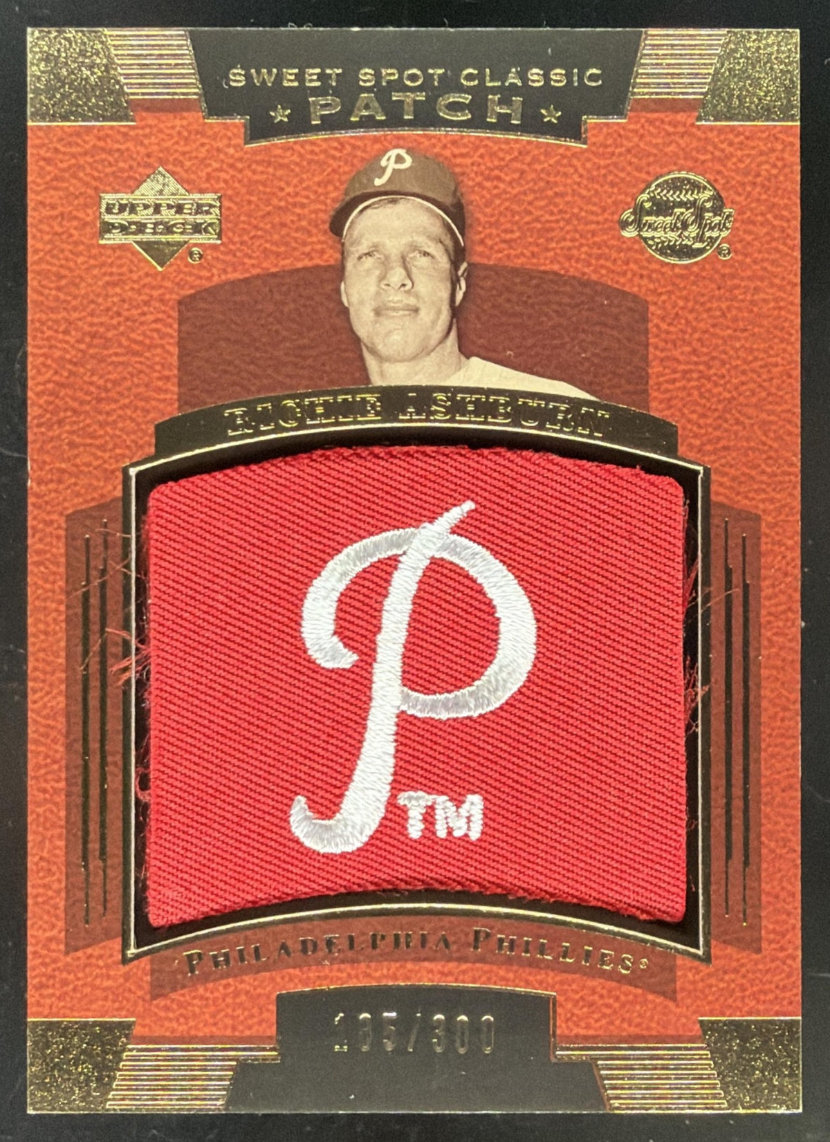 2004 Upper Deck Sweet Spot Classic Richie Ashburn trading card