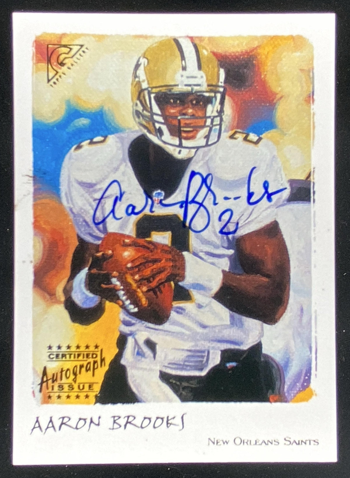 2002 Topps Gallery Aaron Brooks / DJ Brown #G-AB trading card