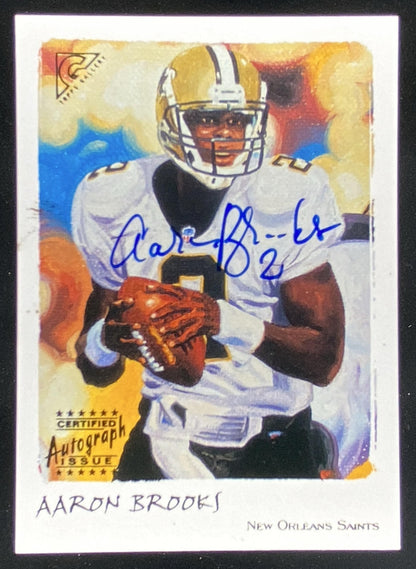 2002 Topps Gallery Aaron Brooks / DJ Brown #G-AB trading card