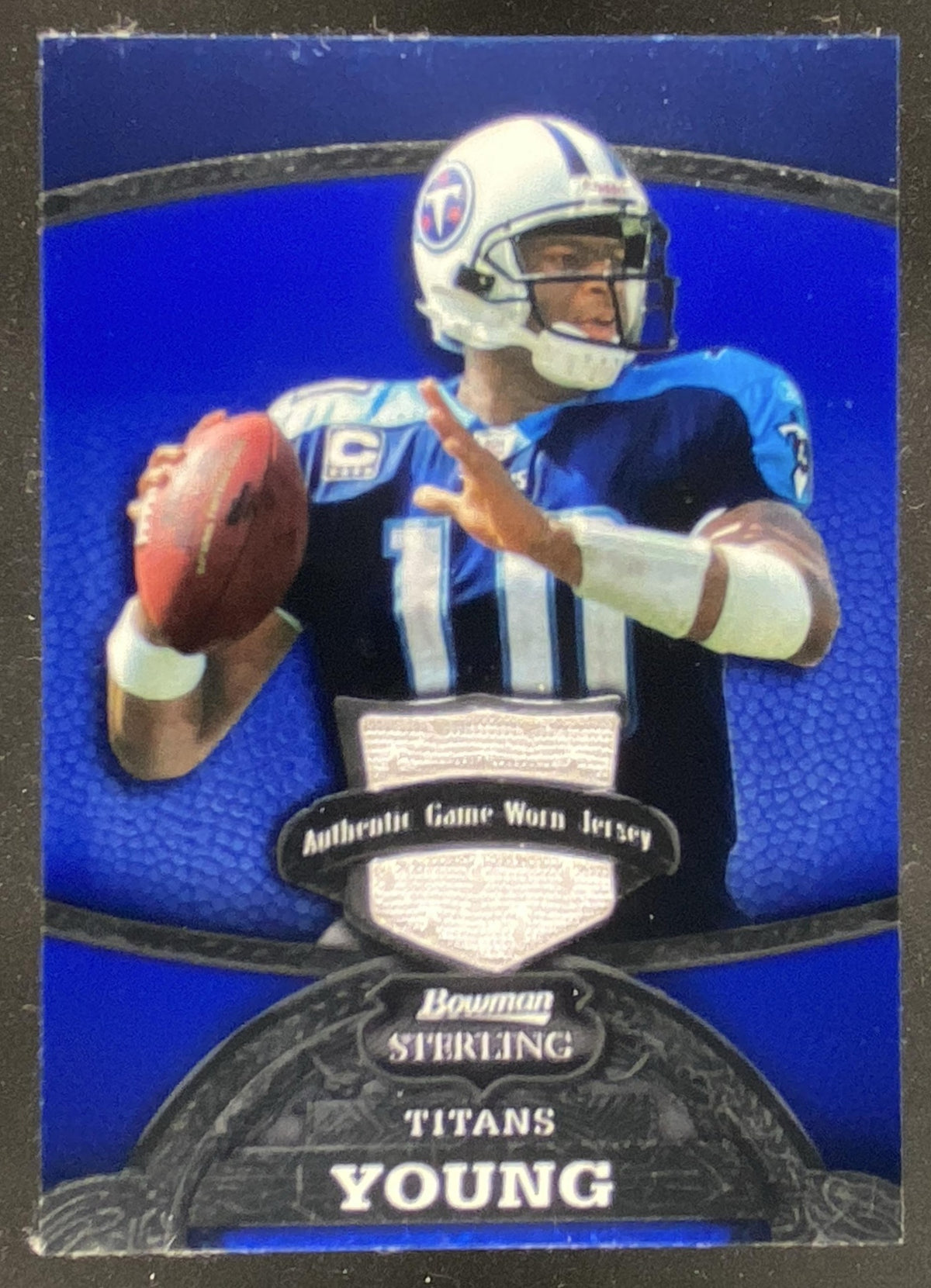 2008 Bowman Sterling Vince Young #58 trading card