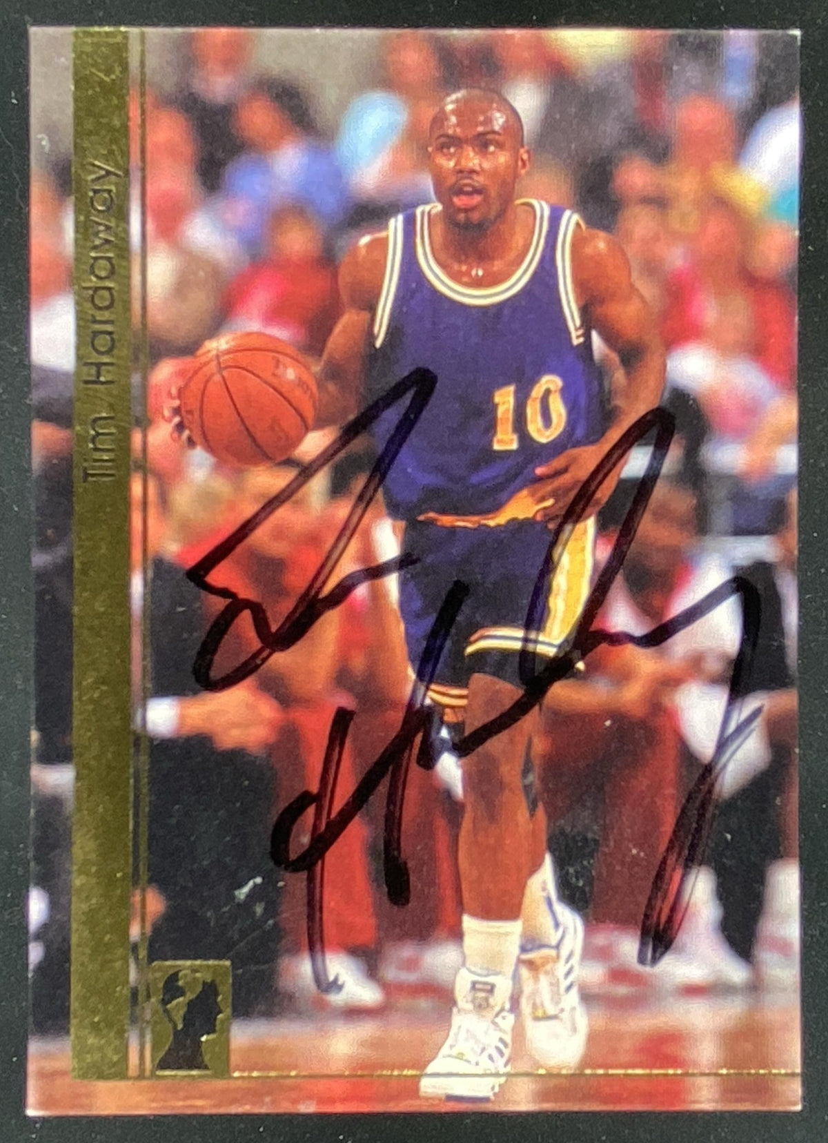 1992 World Class Investments Tim Hardaway trading card