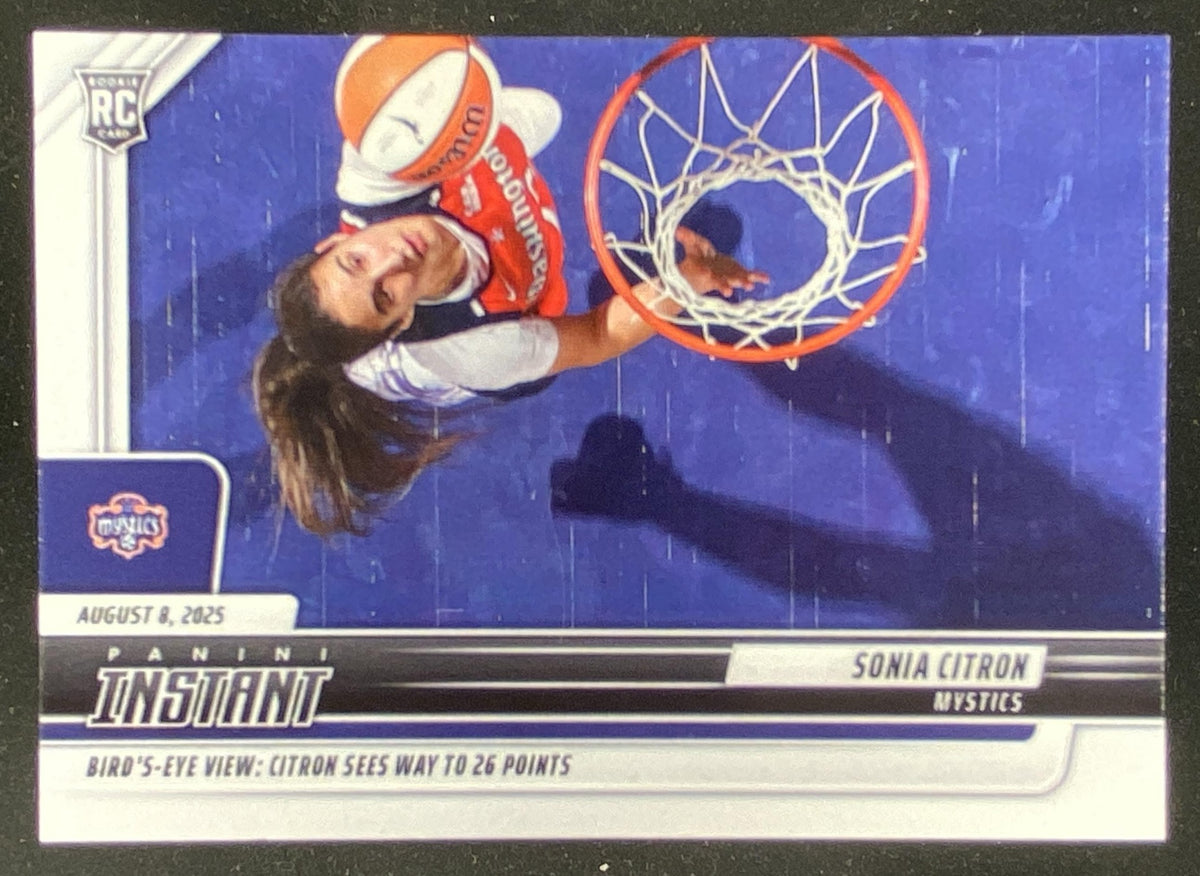 2025 Panini Instant WNBA Sonia Citron #212 trading card