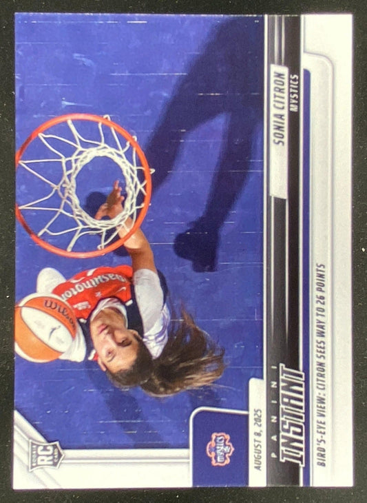 2025 Panini Instant WNBA Sonia Citron #212 trading card