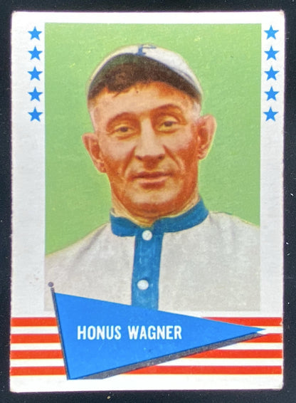 1961 Fleer Baseball Greats Honus Wagner #150 trading card