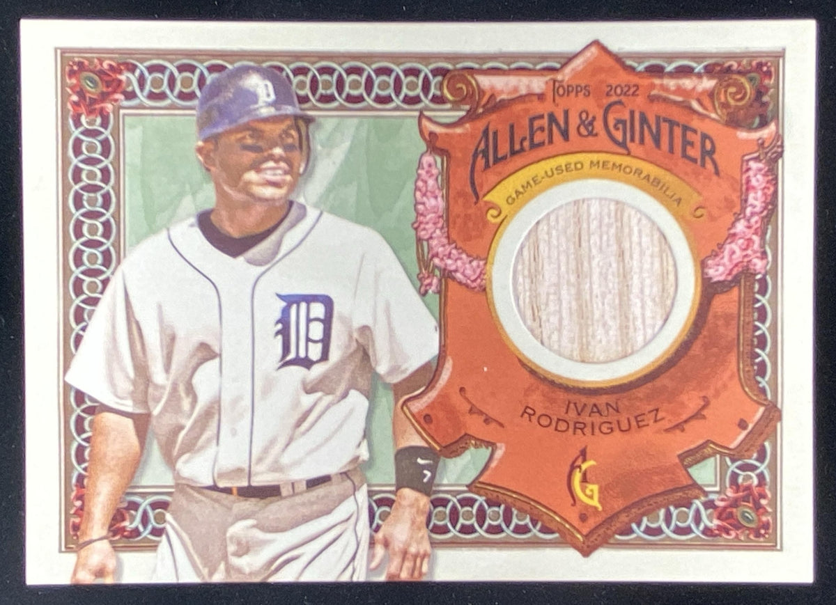 2022 Topps Allen & Ginter Ivan Rodriguez #AGRA-IR trading card