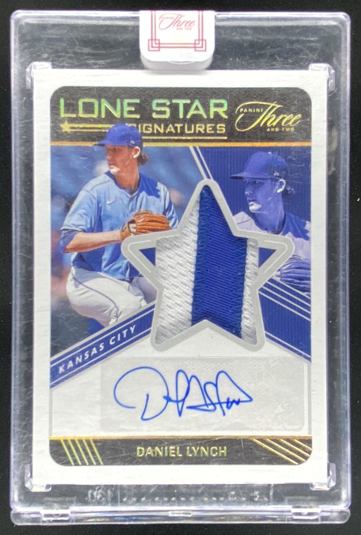 2022 Panini Three and Two Daniel Lynch #LSS-DL trading card