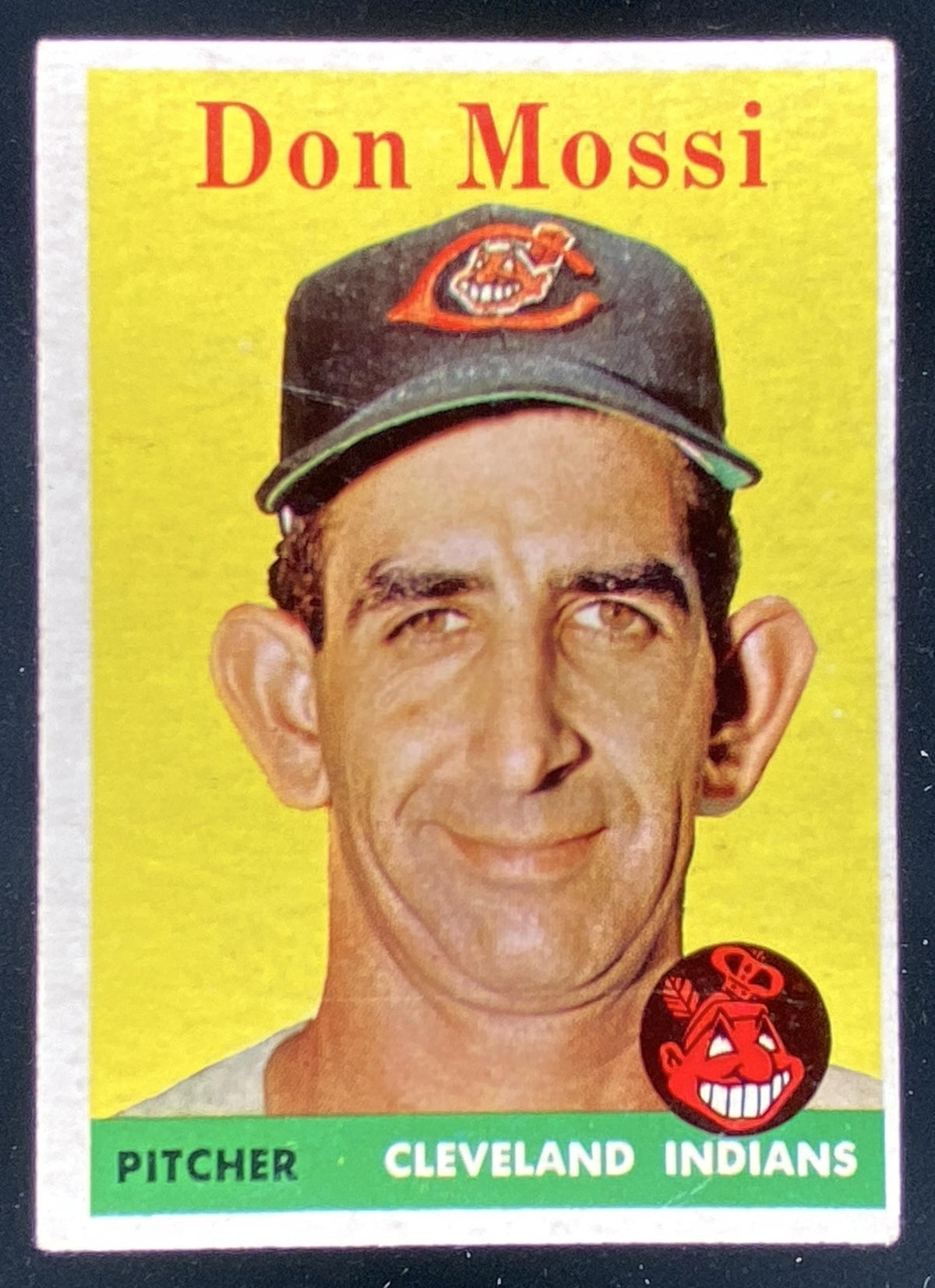 1958 Topps Don Mossi #35a trading card