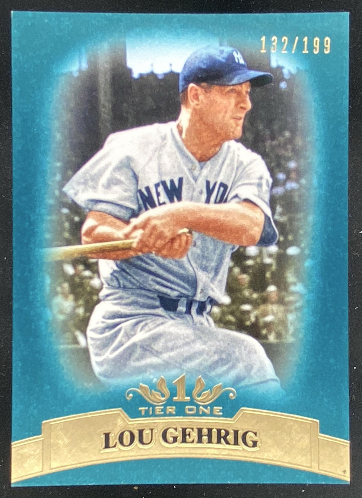 2011 Topps Tier One Lou Gehrig #4 trading card