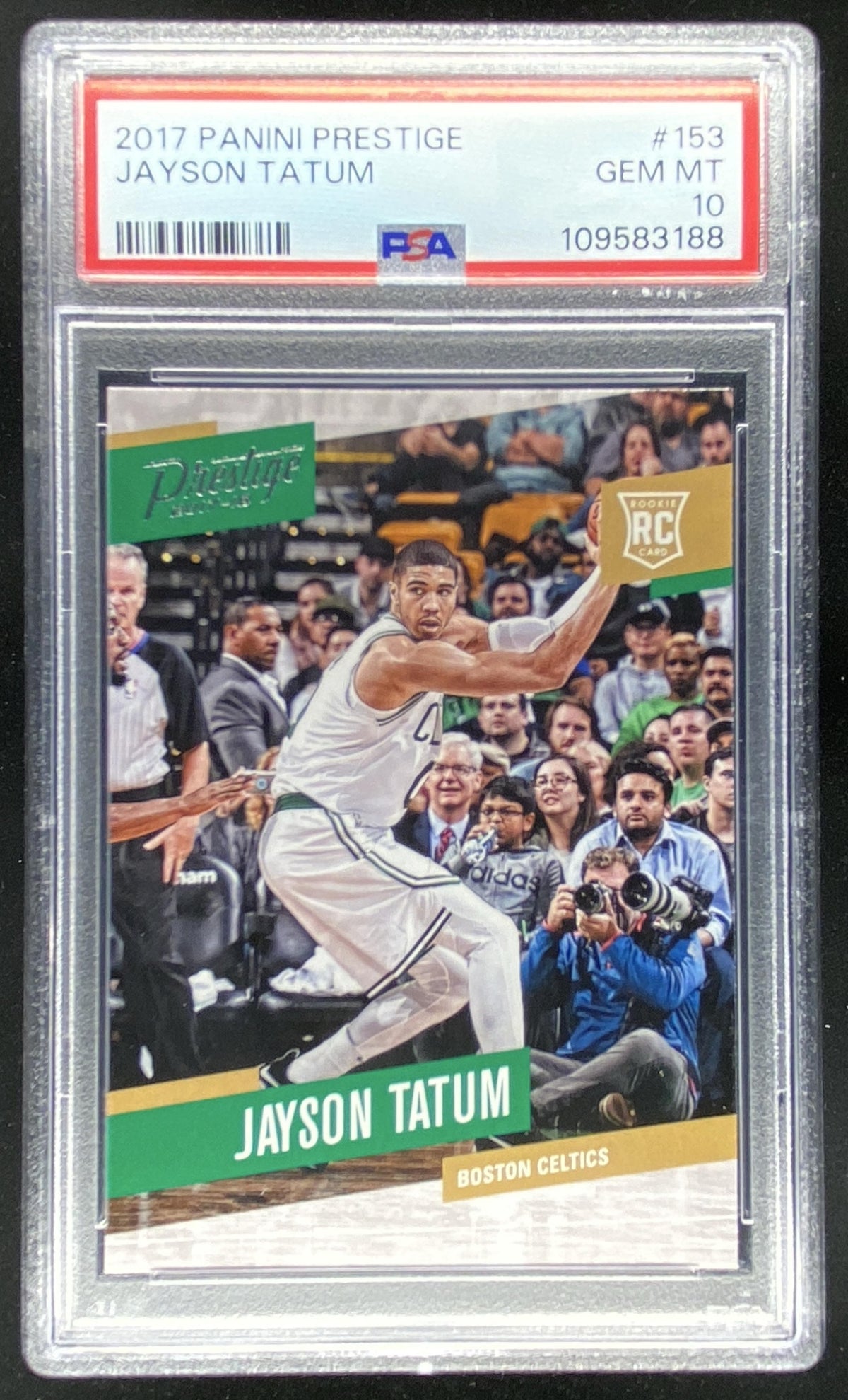 2017 Panini Prestige Jayson Tatum #153 trading card
