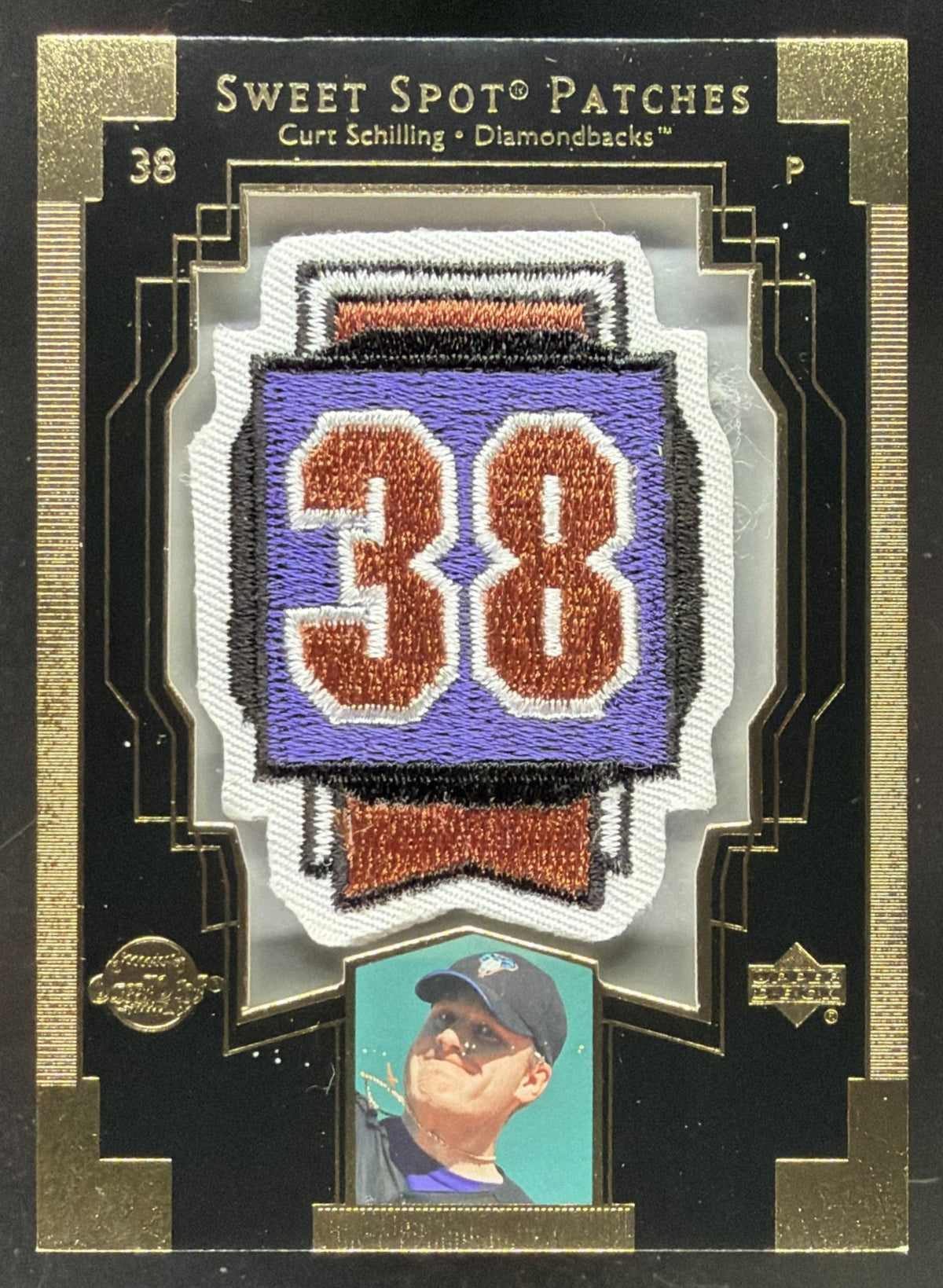 2003 Upper Deck Sweet Spot Patches Curt Schilling trading card