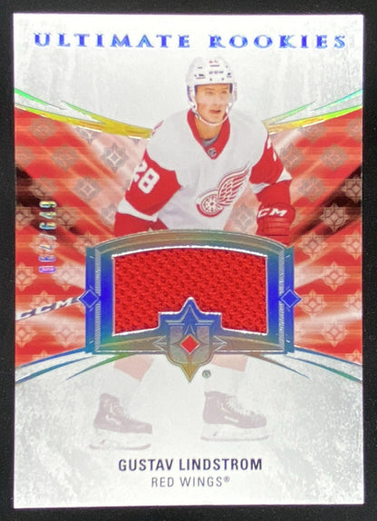 2020 Upper Deck Ultimate Collection Gustav Lindstrom trading card