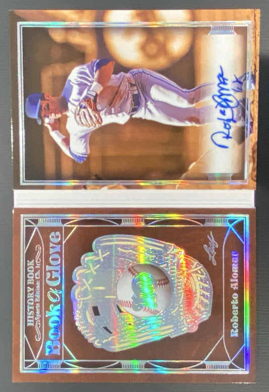 2023 Leaf History Book Roberto Alomar #BGL-RA1 trading card