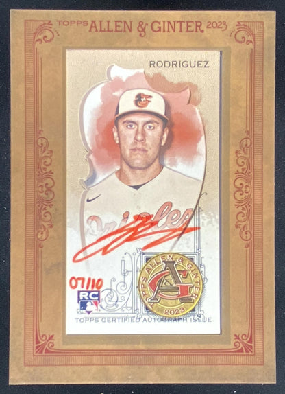 2023 Topps Allen & Ginter Grayson Rodriguez trading card