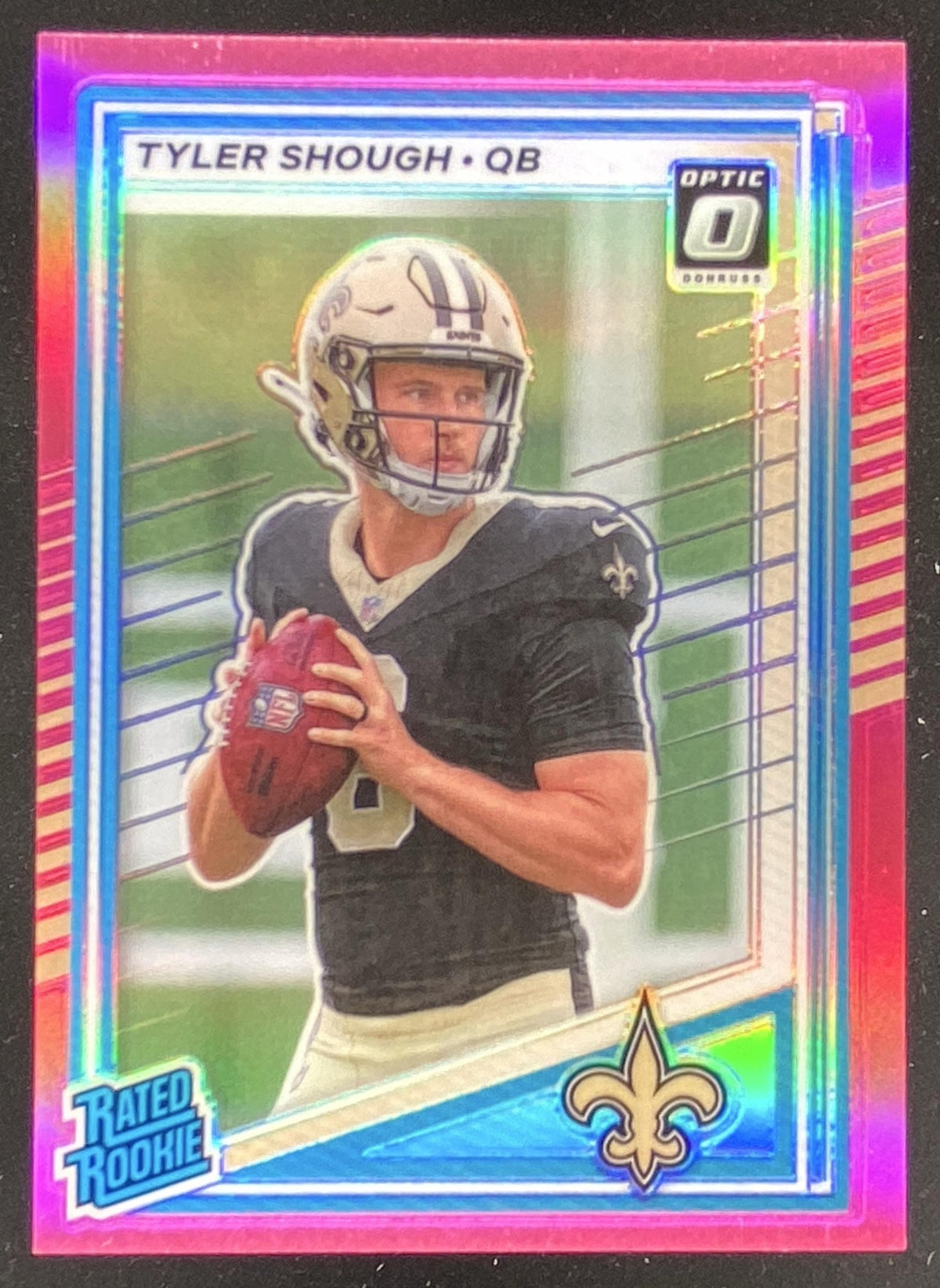 2025 Panini Donruss Optic Tyler Shough #304 trading card