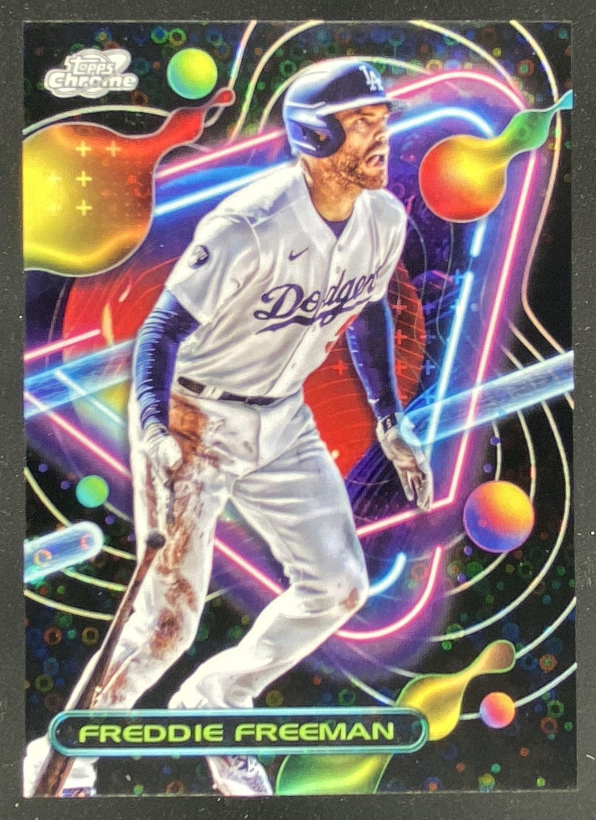 2023 Topps Cosmic Chrome Freddie Freeman #143 trading card