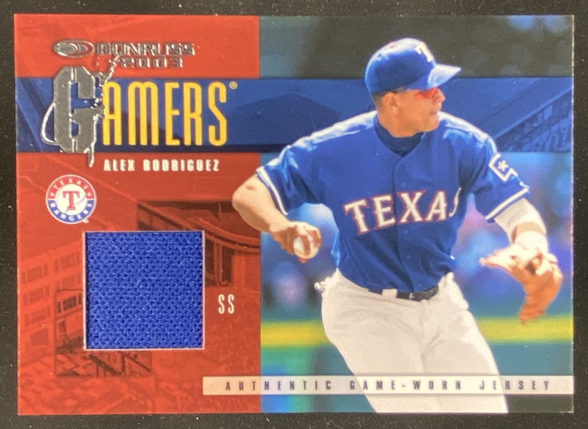 2003 Donruss Rookies & Traded Alex Rodriguez trading card