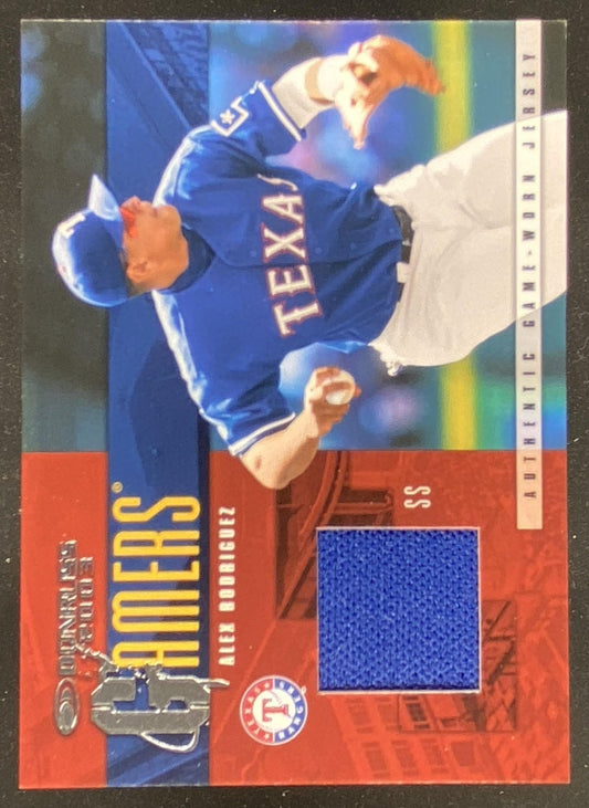 2003 Donruss Rookies & Traded Alex Rodriguez trading card