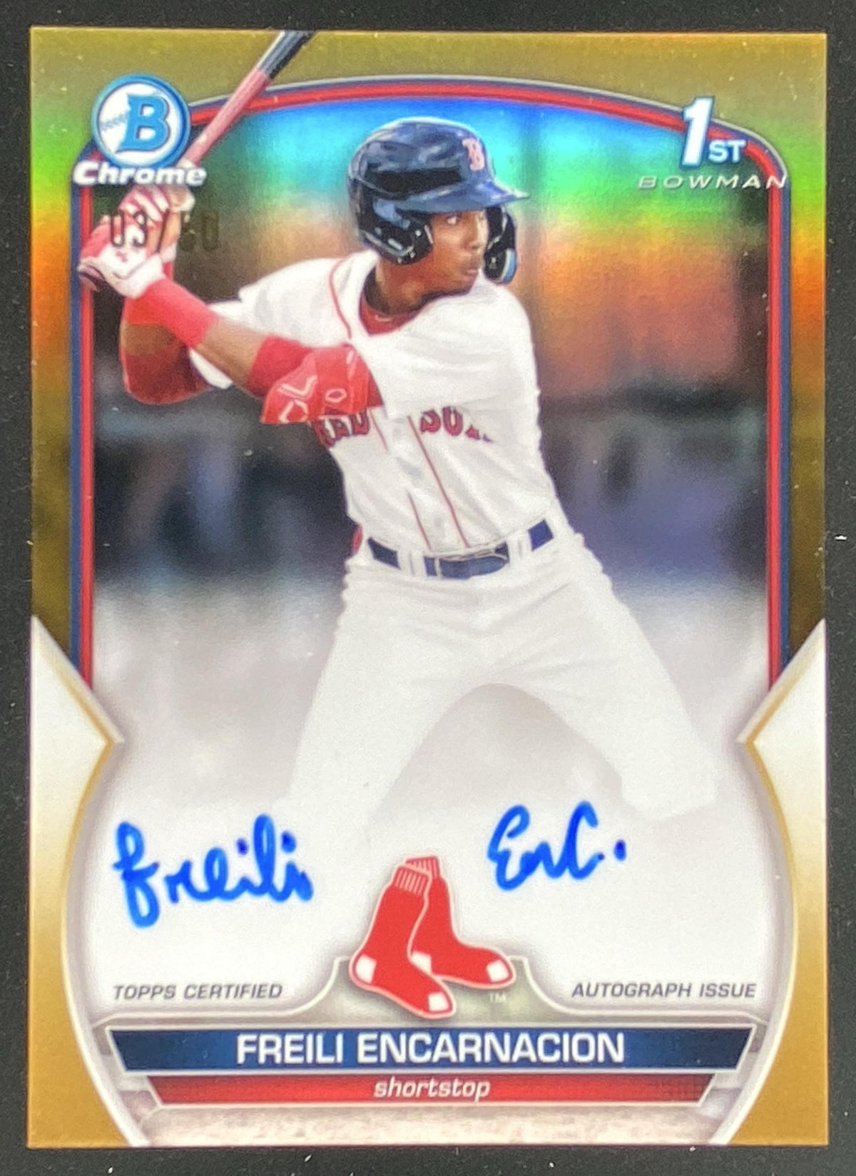 2023 Bowman Freili Encarnacion trading card