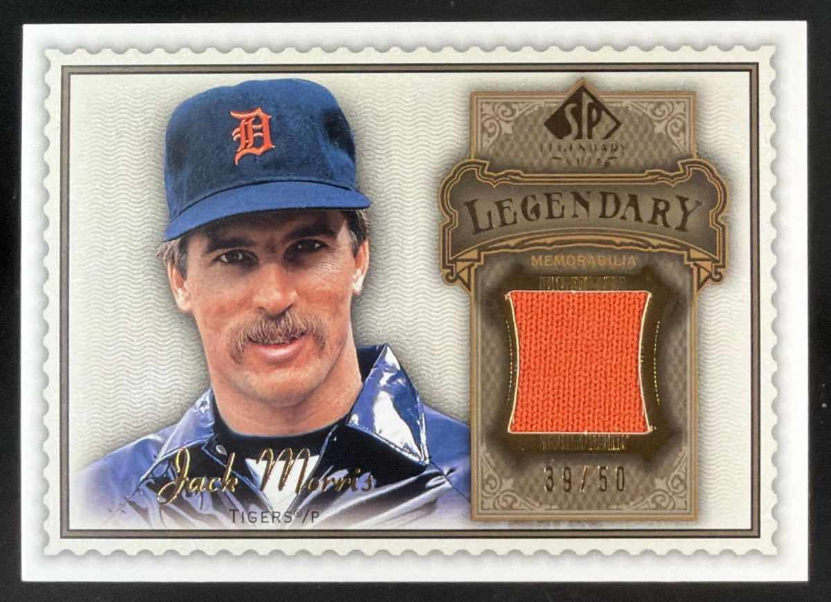2009 SP Legendary Cuts Jack Morris trading card
