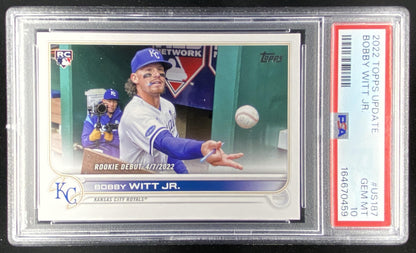2022 Topps Update Bobby Witt Jr. #US187 trading card