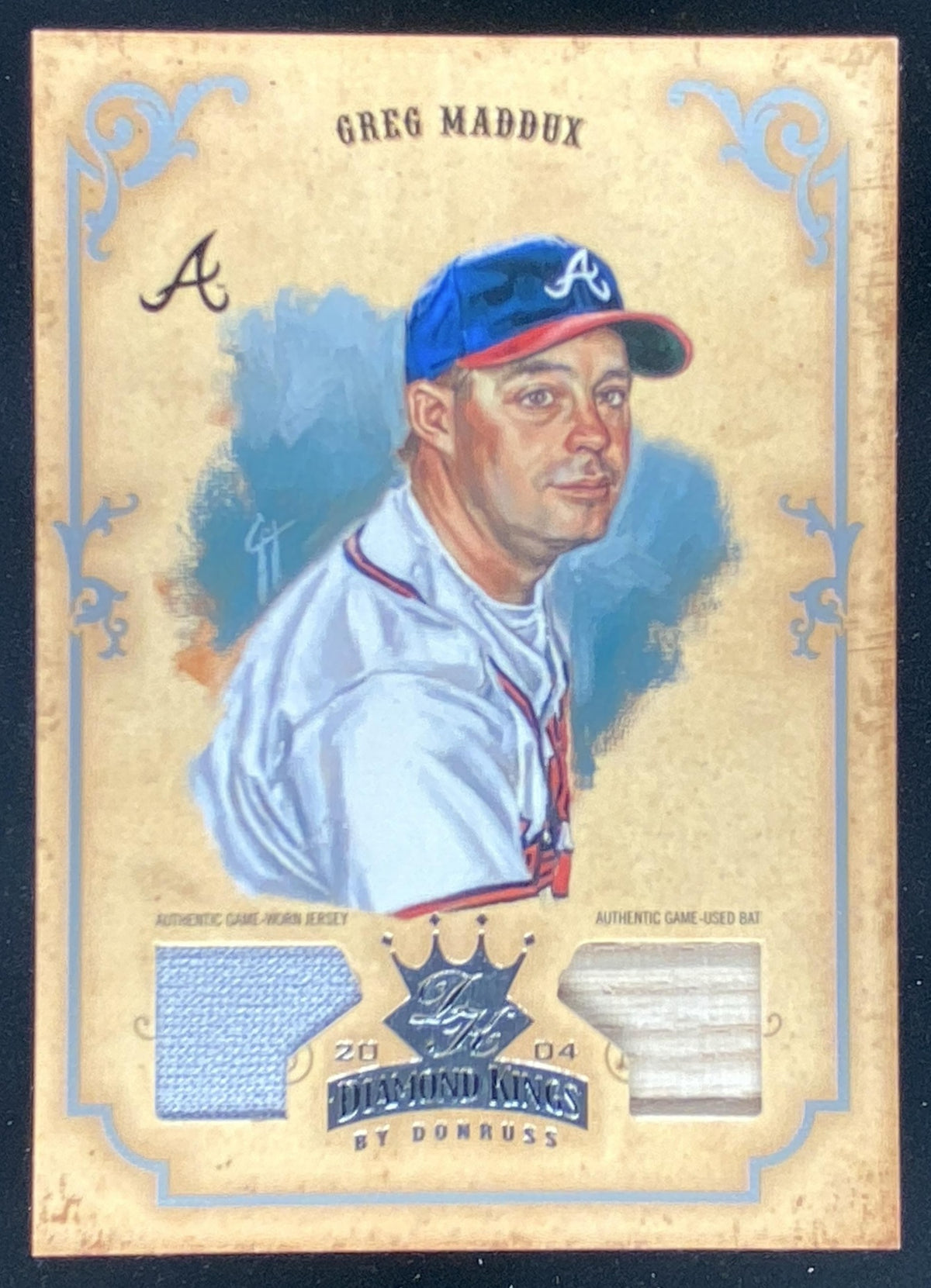 2004 Donruss Diamond Kings Greg Maddux #113 trading card