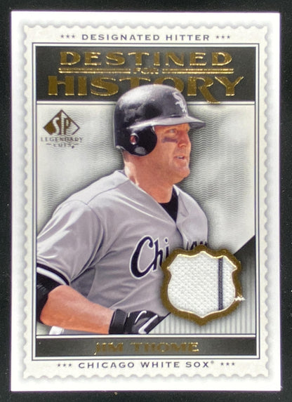 2009 SP Legendary Cuts Jim Thome trading card